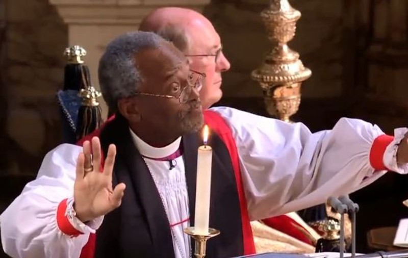 Cine este Michael Curry, episcopul care a făcut spectacol la nunta Prințului Harry cu Meghan Markle. VIDEO cu momentul discursului