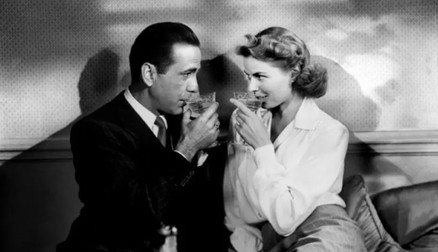 Humphrey Bogart şi Ingrid Bergman