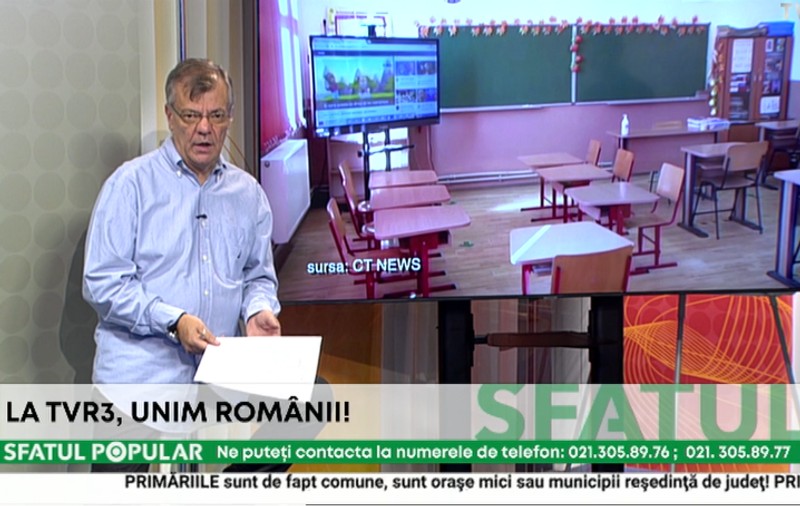 De ce Televiziunea Română riscă să aducă a OTV. Momente comice și triste cu Tudor Barbu, directorul TVR 3, în emisiunea „La sfatul popular”