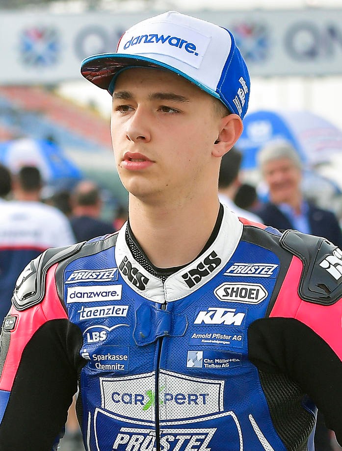 Dupasquier Jason a debutat în Mondialul de motociclism viteză în 2020, la echipa germană PrustelGP FOTO: EPA-EFE/NOUSHAD THEKKAYIL