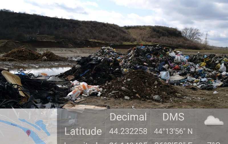 Comuna Comana, amendată cu 150.000 de lei pentru un depozit ilegal de deșeuri