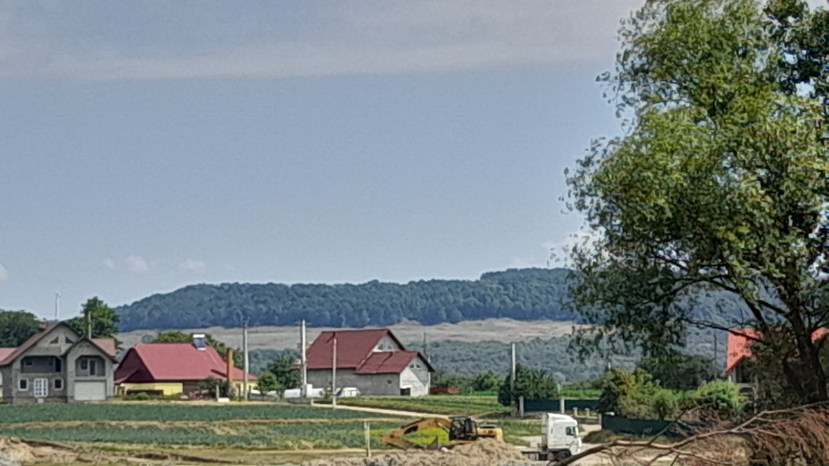 excavator ridicat la Milișăuți