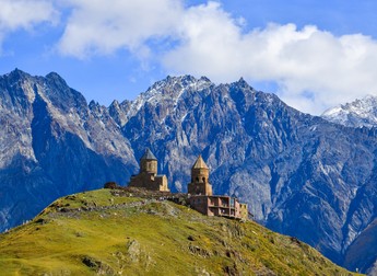 Obiective turistice în Georgia - Gergeti