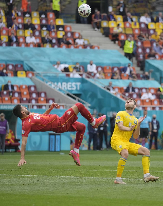 Ucraina a învins Macedonia de Nord, în cel de-al doilea meci de la Euro 2020 jucat pe Arena Națională