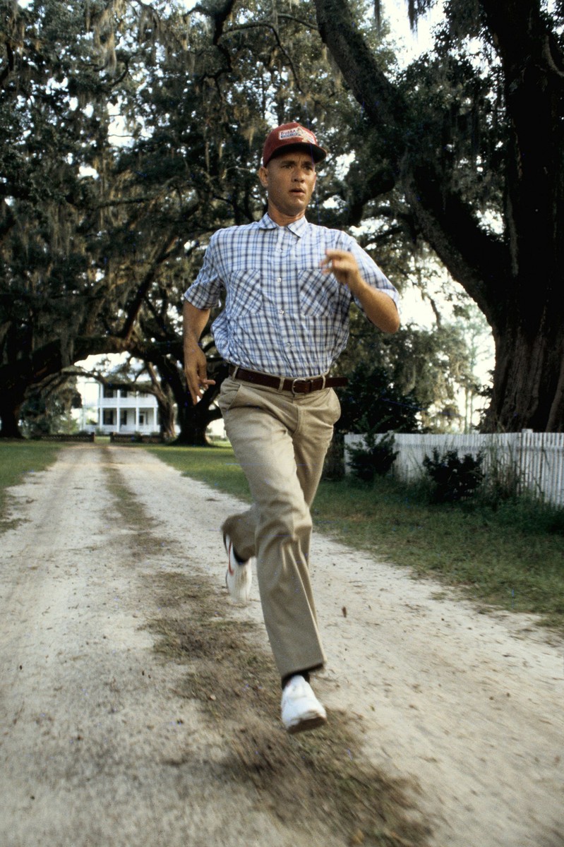 Scenă cu Tom Hanks din filmul Forrest Gump (1994) FOTO: Hepta / CAP/KFS/Capital Pictures