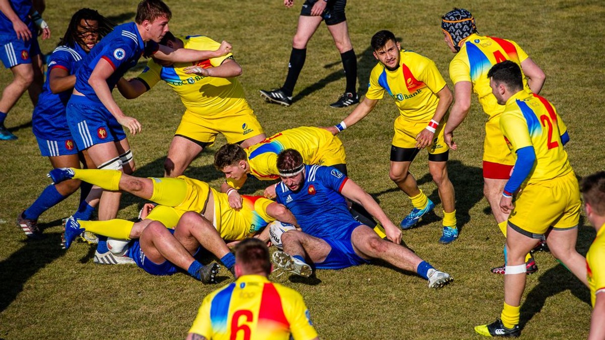 Campionatul European de rugby U18, din Polonia: ”stejăreii”, surclasați de Franța