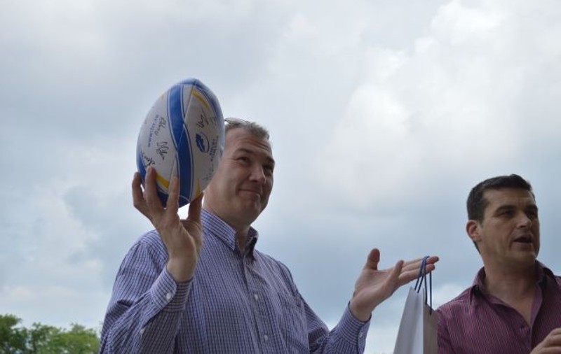 Rugbyştii de la Griviţa au sărbătorit împlinirea a 20 de ani de la ultimul campionat câştigat. ”De ce să nu ne batem şi noi la titlu?”