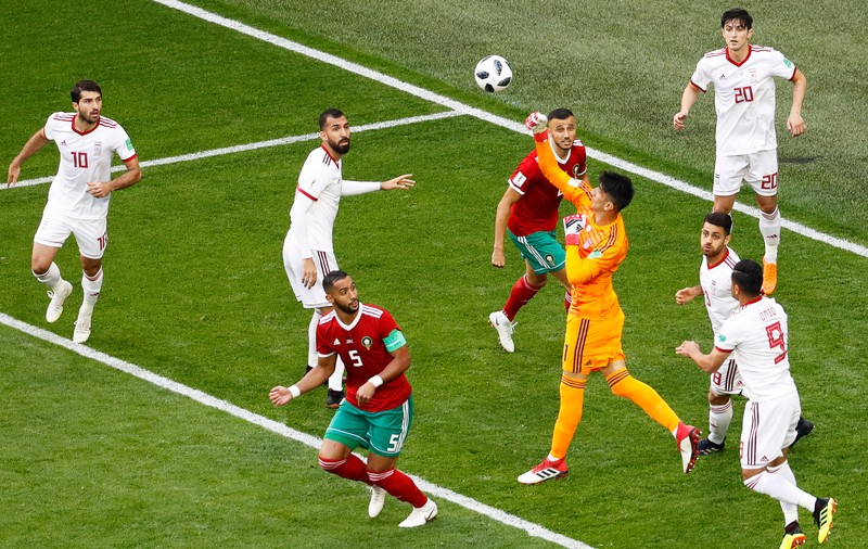 Maroc - Iran, în Grupa B de la Campionatul Mondial de fotbal Rusia 2018 0-1. Iranul a învins printr-un autogol marcat în minutul 90+5 / FOTO&VIDEO
