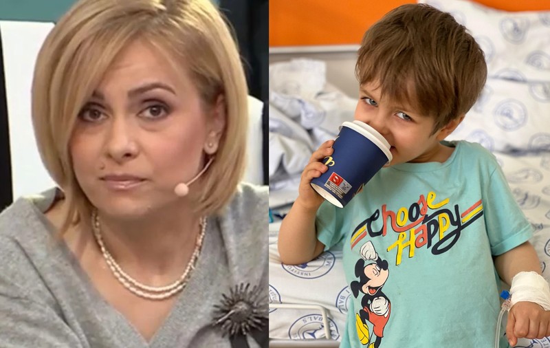 Simona Gherghe, cu băiețelul la spital: „Analizele lui Vlad erau extrem de proaste”
