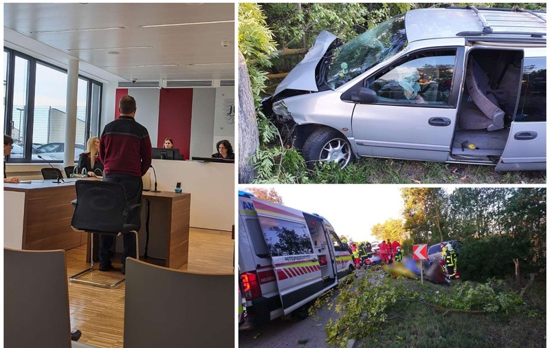 „Am ajuns în Austria din întâmplare”. Traficantul român care avea 15 migranți în mașina izbită de un pom a fost condamnat
