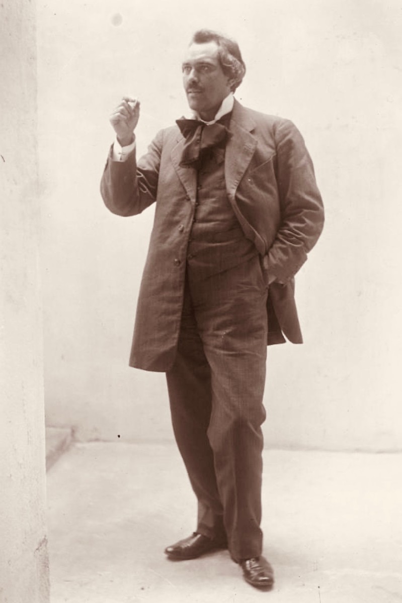 Profesorul universitar Dimitrie Gerota. 1902-1903, Foto: Arhiva Muzeului UMF Iași