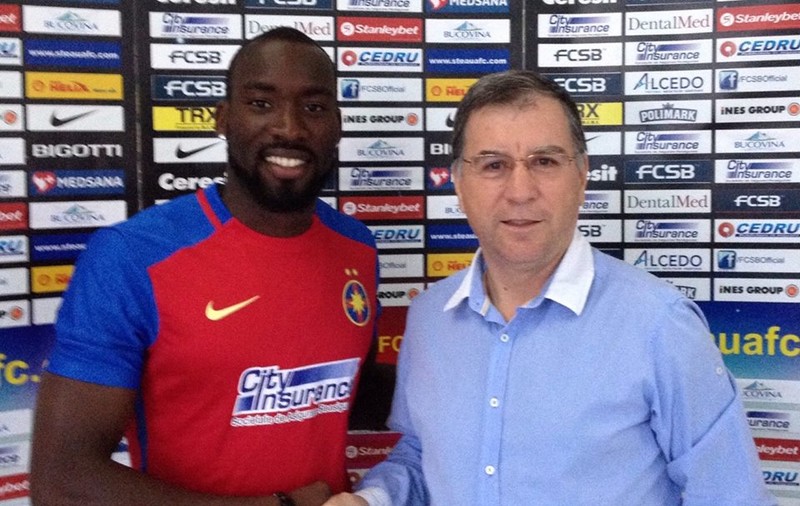 Steaua și-a găsit atacantul pentru Liga Campionilor. Golgheterul Ligii I, Gregory Tade, a semnat pe trei ani și va debuta cu Trencin