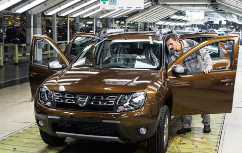 fabrica auto dacia mioveni romania