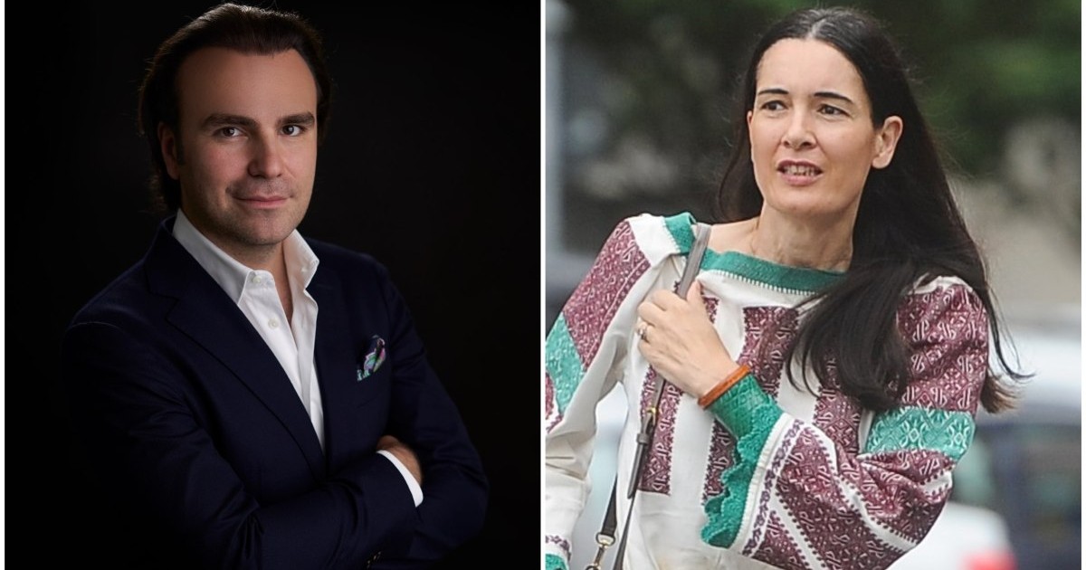 Colaj foto Dinu Gheorghe și Clotilde Armand