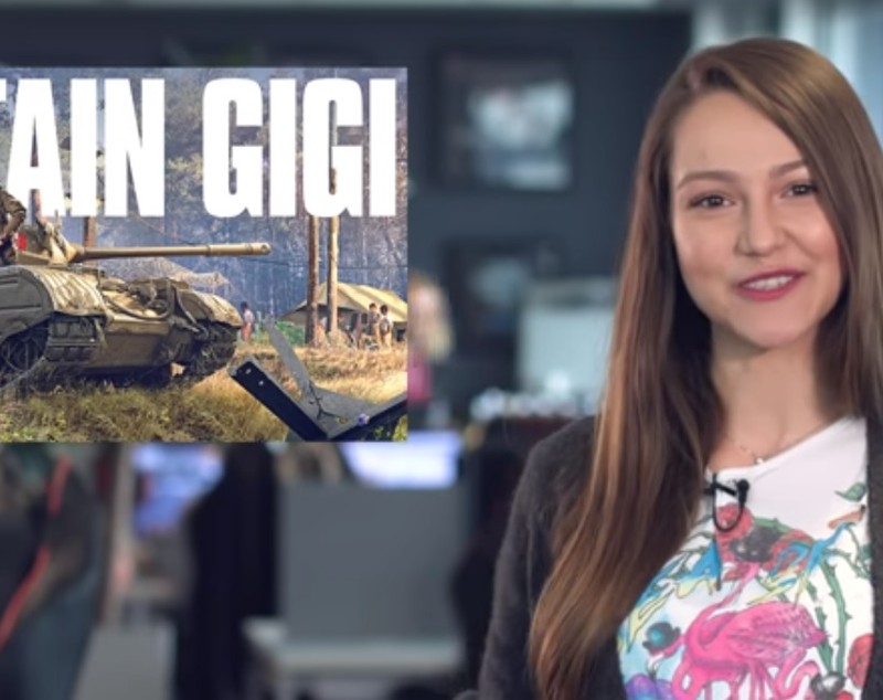 EXCLUSIV / Oana, fiica Elenei Lasconi, e vedetă în lumea gamerilor. Prezintă o emisiune la World of Tanks în Paris (VIDEO)