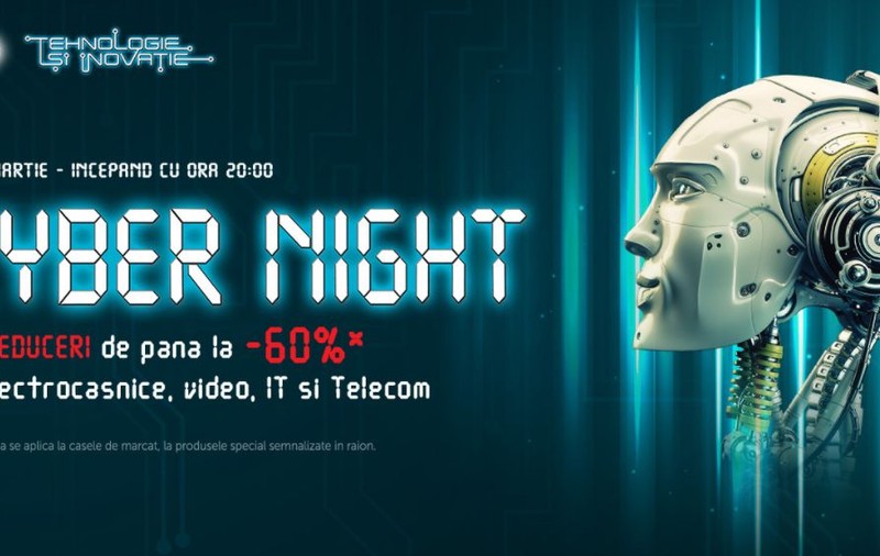 Cyber Night la Carrefour. Retailerul oferă reduceri de până la 60% la electronice, electrocasnice și telefoane. Care sunt cele mai bune promoții