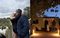 Lady Gaga si iubitul ei, Michael Polansky. Sursa FOTO/ Instagram