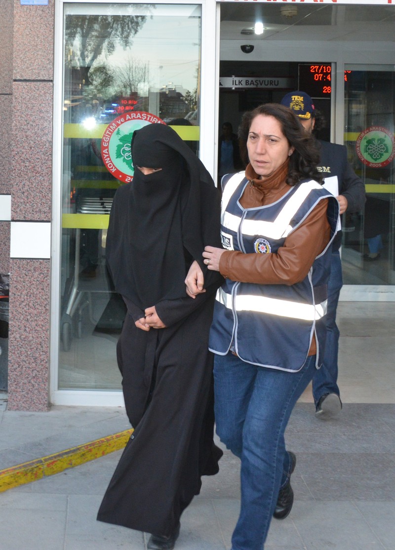 Simpatizanta ISIS arestată in Turcia EPA/STR