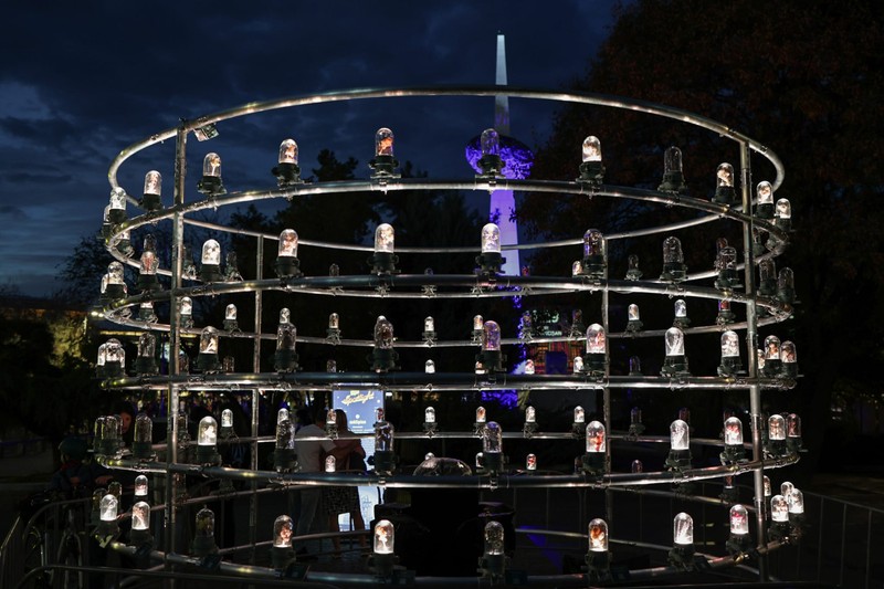 Spotlight – Festivalul Internaţional al Luminii, în București. FOTO;: Vlad Chirea