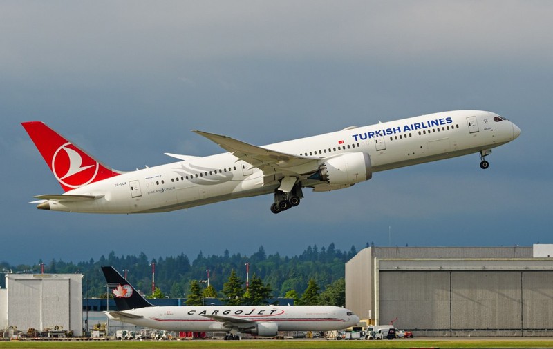 Avion Turkish Airlines venit de la Moscova, escortat în spaţiul aerian românesc după o amenințare cu bombă