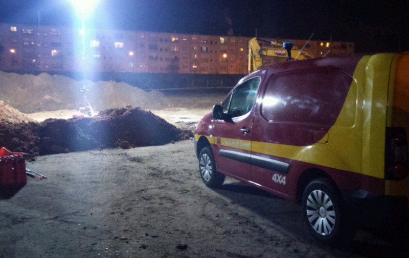 3.000 de locuitori au fost evacuaţi în Franţa, după ce s-a găsit o bombă din Al Doilea Război Mondial pe un şantier