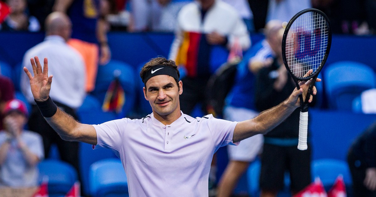 Marele campion Roger Federer este modest