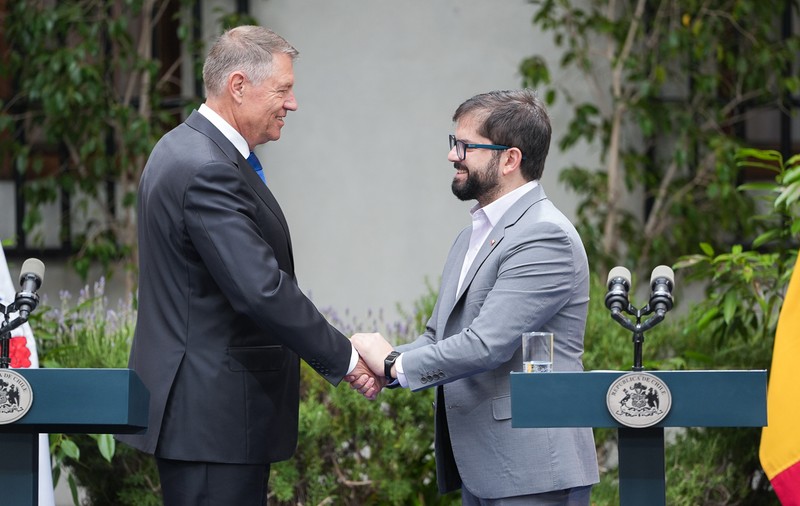 Klaus Iohannis și-a început vizita oficială în Chile, a doua țară pe care o vizitează în turneul din America Latină - VIDEO
