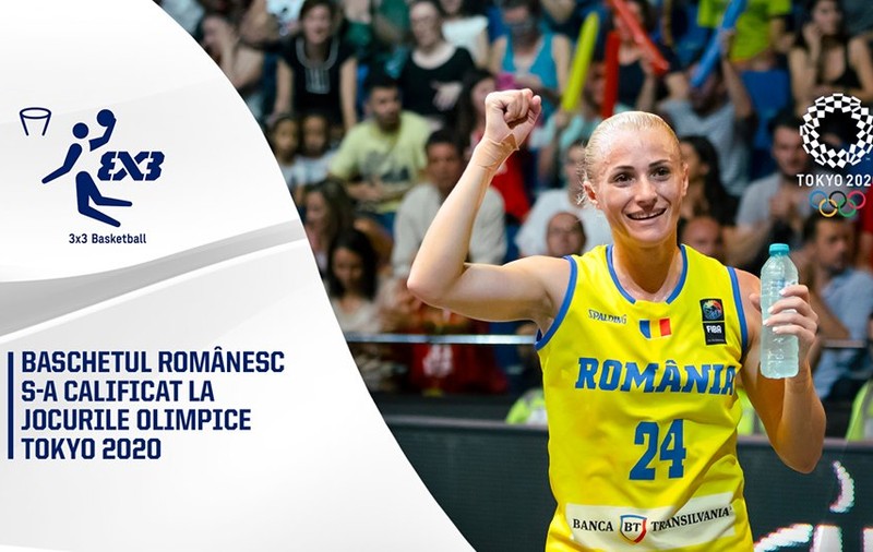 Naționala feminină de baschet 3x3, calificată la Jocurile Olimpice 2020 de la Tokyo. Adversarele tricolorelor