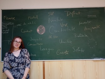 Alexia Stan, absolventă a Masterului didactic în Filozofie