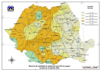 Sursa: Administrația Națională de Meteorologie