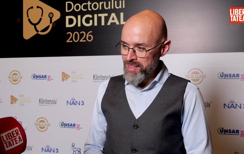 Dr. Răzvan Vintilescu, la Gala Doctorului Digital 2026, despre obezitate: „Macină sănătatea mai mult decât orice altceva”