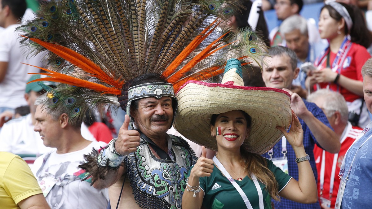 Cele mai spectaculoase imagini cu suporterii de la Campionatul Mondial de fotbal 2018