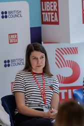 Ariadna Șerbănescu, profesoară de limba engleză și trainer British Council. Foto: Vlad Chirea