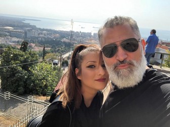 Damian Drăghici și actuala iubită
