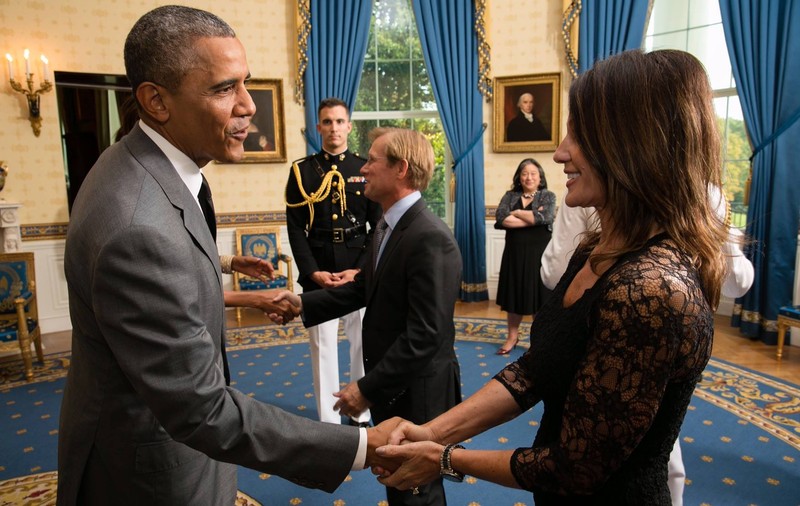 MOMENT ISTORIC / Întâlnire de gradul zero: Barack Obama - Nadia Comăneci! 