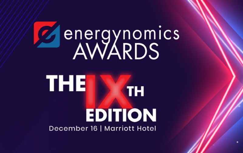 La numai 3 luni de la lansare, Economie la Energie a fost nominalizată la „Premiera Anului” la Gala Energynomics Awards 2021