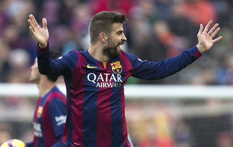 Gerard Pique și-a vărsat nervii pe președintele Ligii Profesioniste de Fotbal din Spania | VIDEO