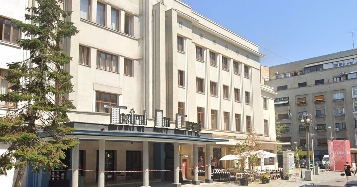 Teatrul Ion Creangă din Piața Amzei. Foto: Google Maps