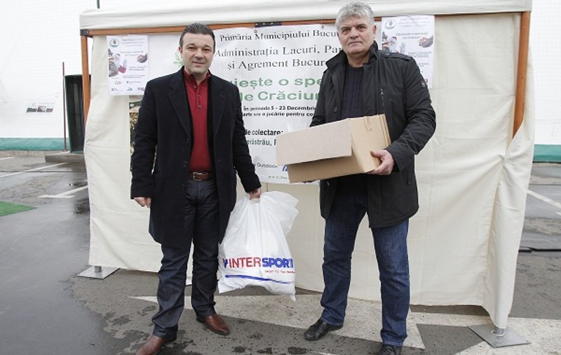 Ioan Andone a donat jucării pentru copii