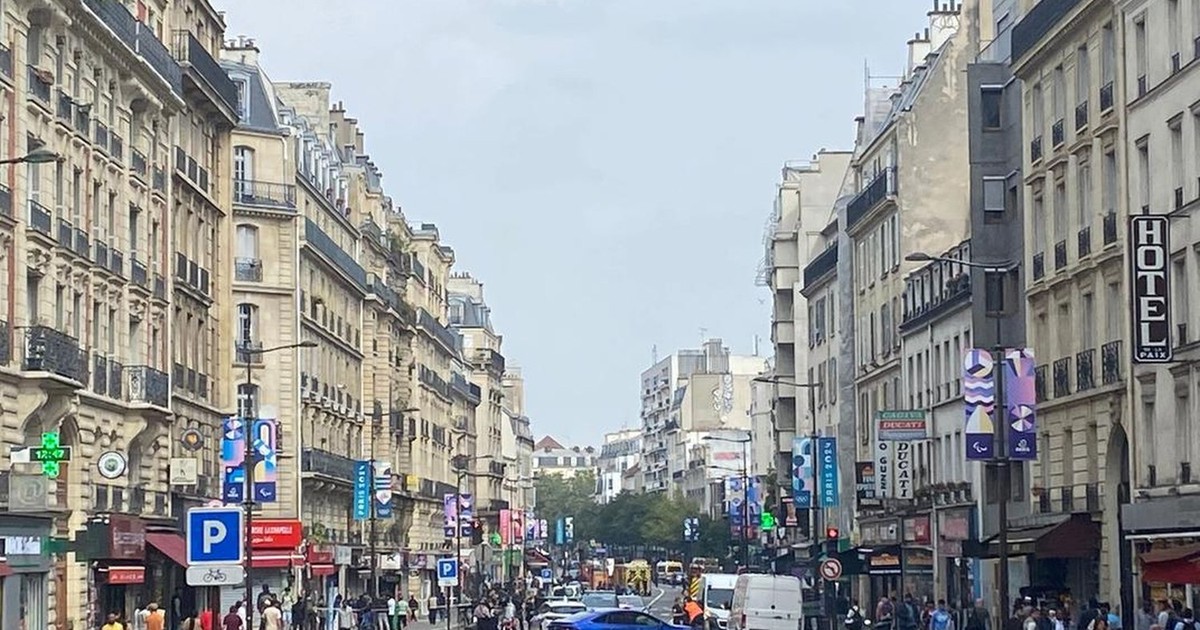 Bătaia cu bâtele a avut loc pe strada Marx Dormoy din Paris, în arondismentul 18. Foto: Le Figaro