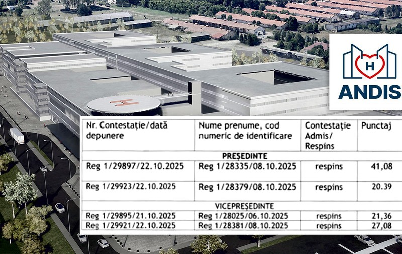 Rezultate catastrofale la concursul pentru șefia agenției care se ocupă de spitalele regionale: cea mai mare notă a fost 4. Secretarul general, acuzat că și-a asumat ilegal funcția de președinte