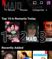 Serialul Squid Game apare pe primul loc în Top 10 România