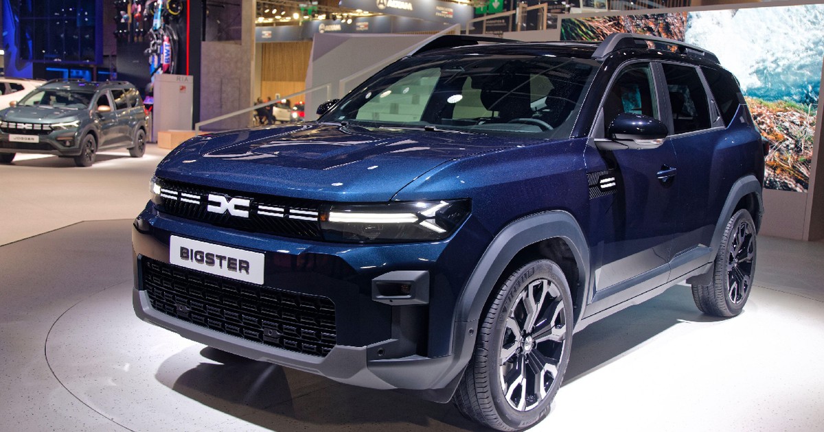 Paris, Franța. 14 octombrie 2024. Mondial de l'Auto - Ziua presei de la Salonul Auto de la Paris 2024. Dacia Bigster este dezvăluită în cadrul celei de-a 90-a ediții a Salonului Auto de la Paris, care are loc între 15 și 20 octombrie 2024 la Centrul Expozițional Paris Expo, Franța.