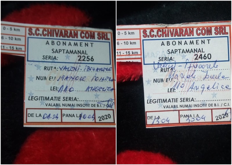 Abonamentele de transport pentru perioada 1-10 aprilie, respectiv 13-30 aprilie