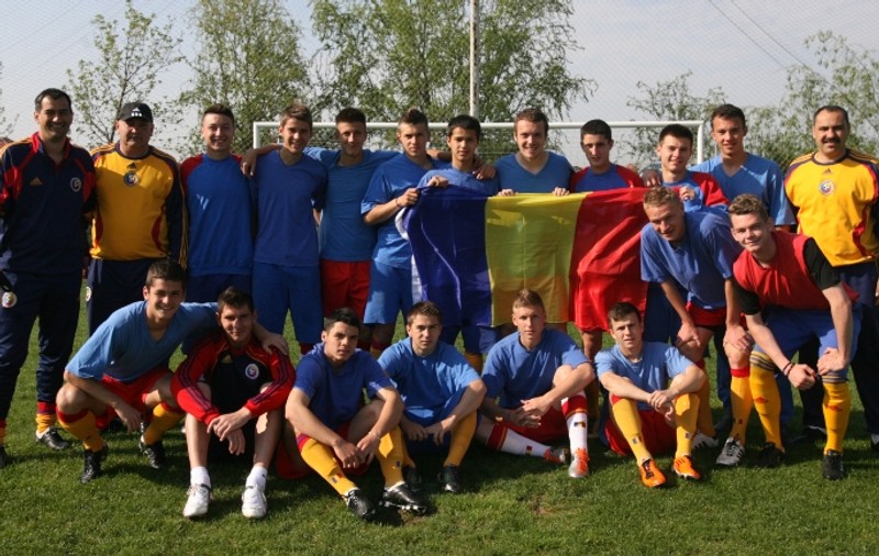 Naţionala under 17 a României a remizat cu Cehia