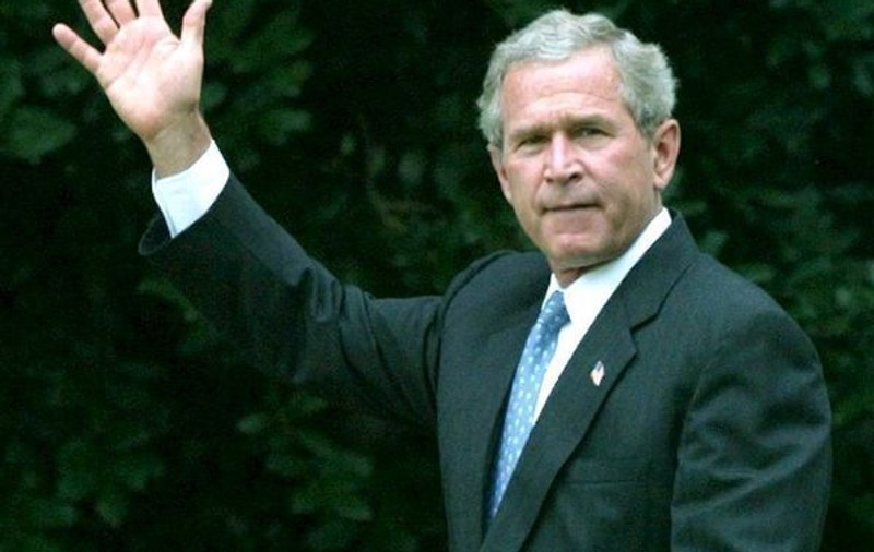 Bush la magazinul de unelte: ”Caut un job aici!”