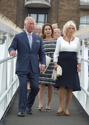 Camilla și prințul Charles, alături de Prințesa Haya, în 2018.