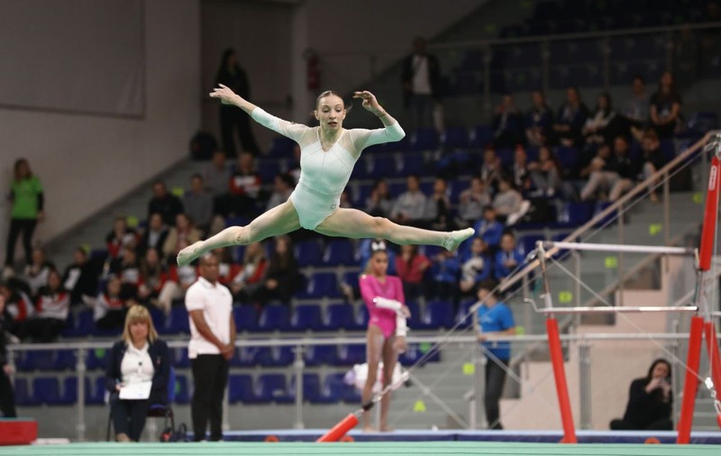 Performanța reușită de Ana Bărbosu la Europenele de Gimnastică de la Leipzig: bronz la individual compus