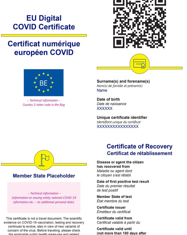 STS a testat cu succes pașaportul COVID. Cum va arăta documentul