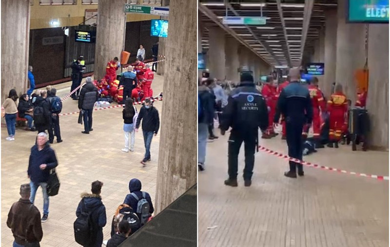 Un bărbat a murit în stația de metrou Piaţa Unirii. Medicii au încercat să îl resusciteze minute în șir